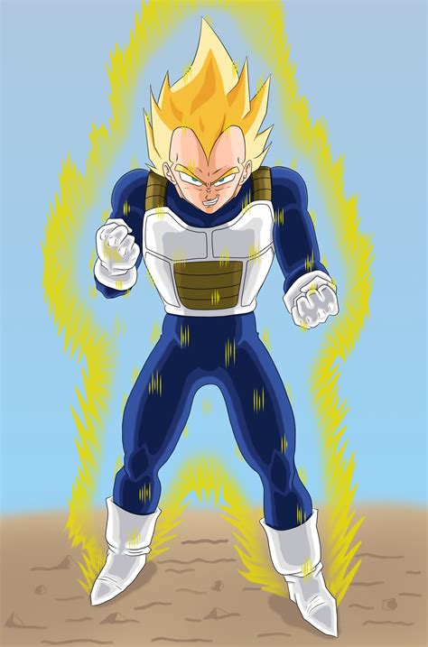 goku vegeta super saiyan|vegeta super saiyan first time.